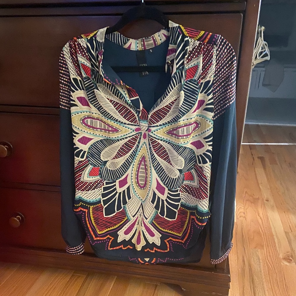 Anthropologie Tt Collection Blouse sz S -